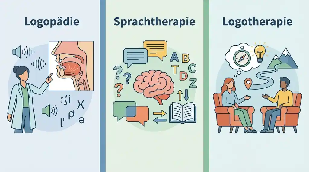 Logopädin arbeitet mit Patienten – Unterschied zwischen Logopädie und Sprachtherapie